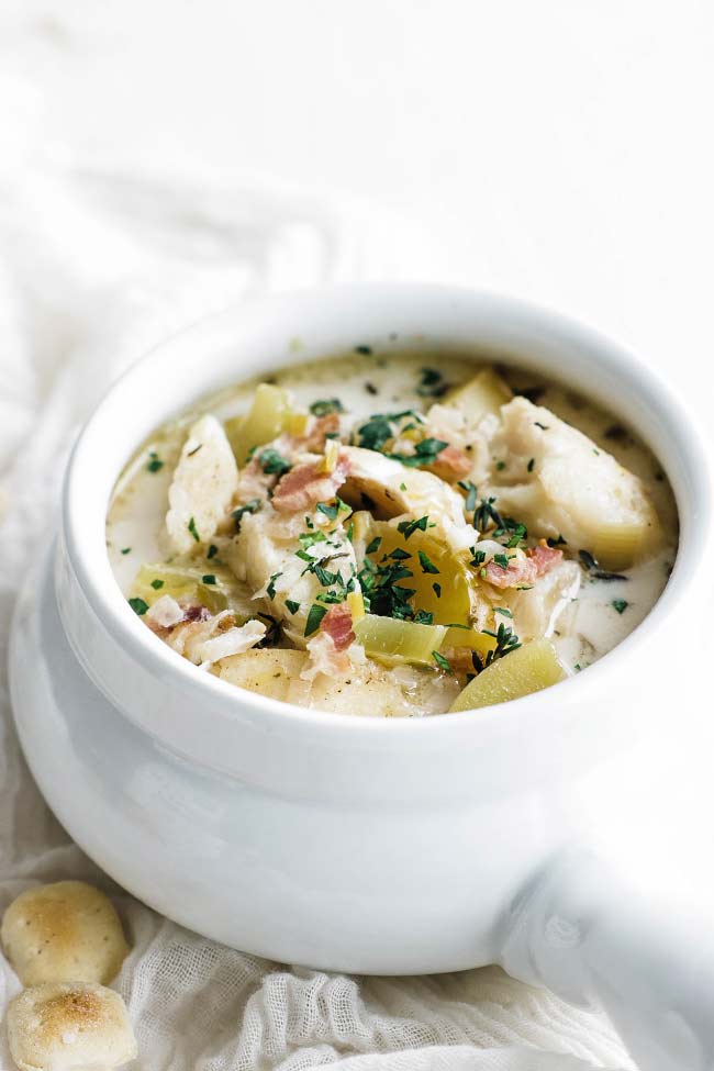 This Creamy Creamy Fish Chowder is a MUST-MAKE! | Chef Billy Parisi ...