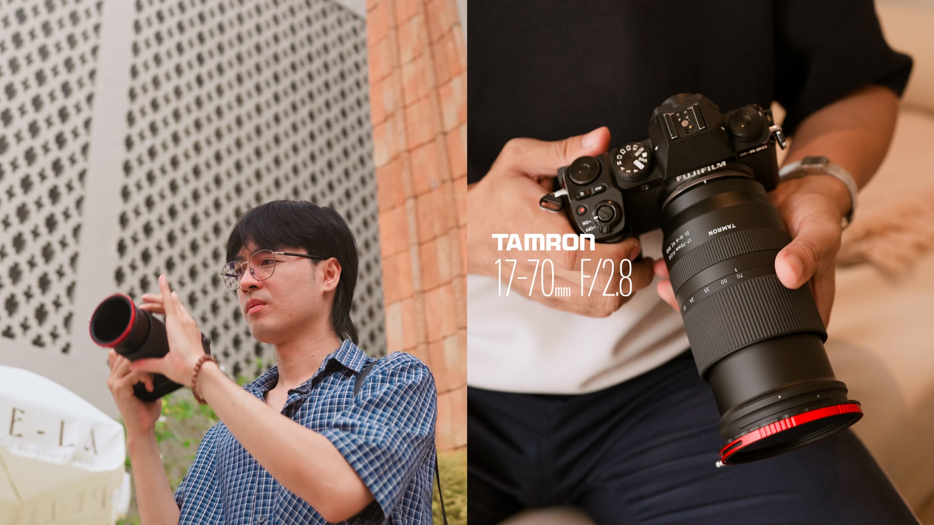 Fujifilm X-S20 with Tamron lens