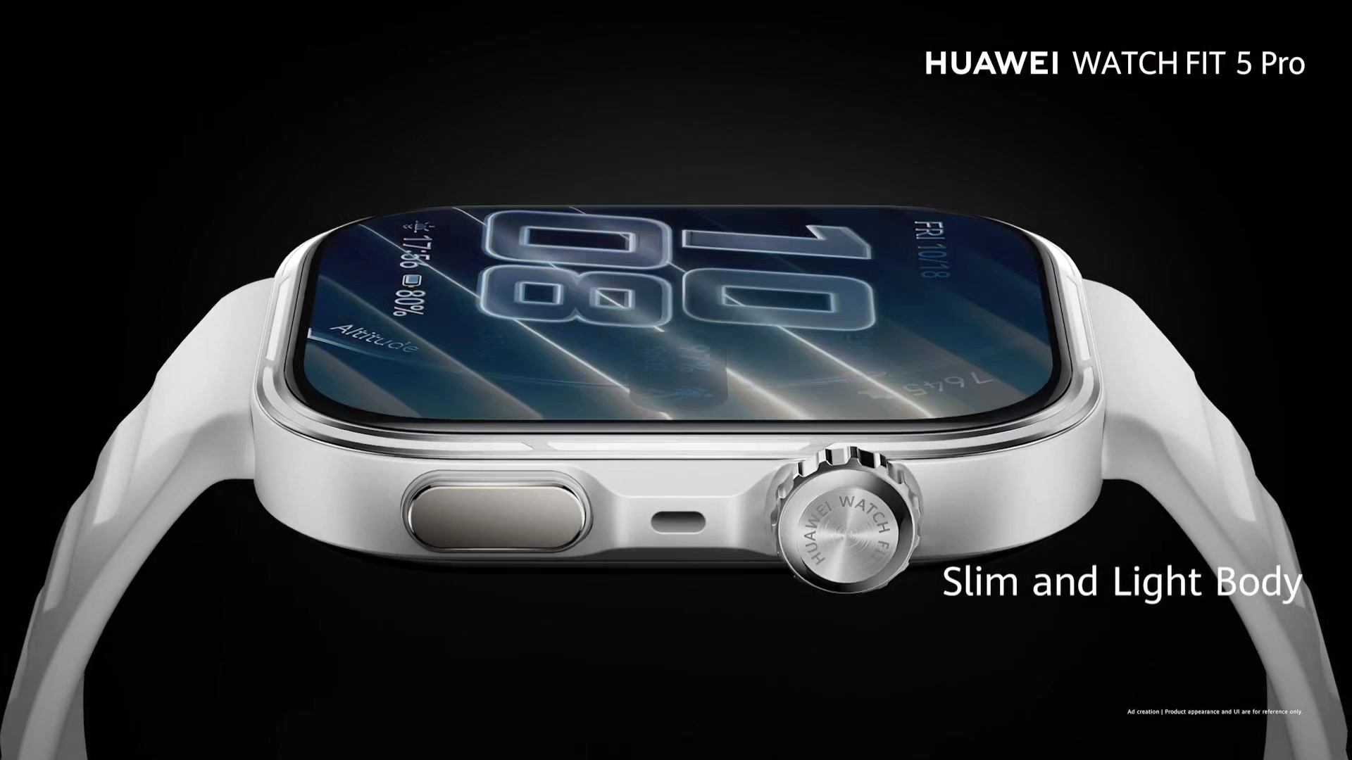 Push boundaries with HUAWEI WATCH FIT 5 Pro. Available in Orange 