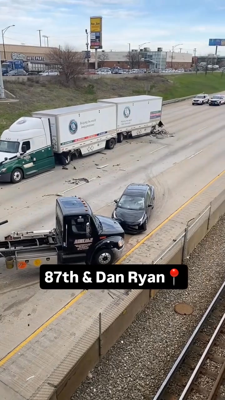 One person was confirmed dead after a multi-vehicle crash on the Dan ...
