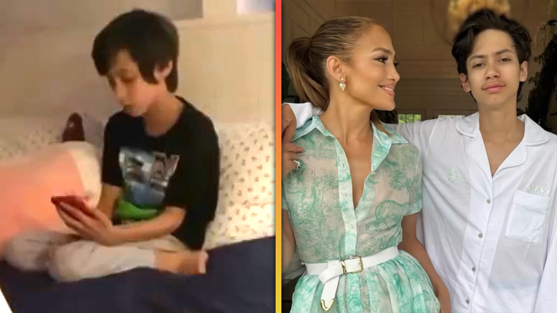 Jennifer Lopez and Marc Anthony's son, 17-year-old Max, shows off his ...