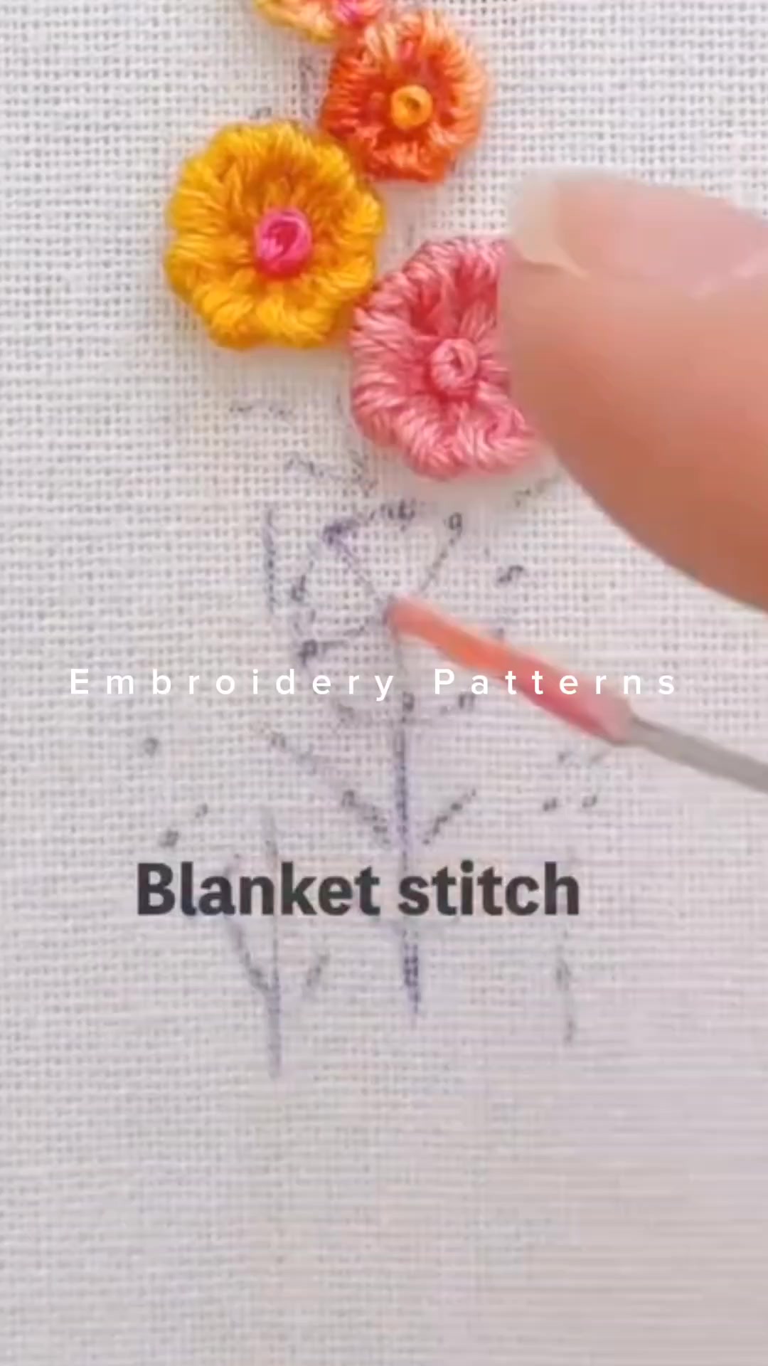 New handmade flower reels video 🪡 #new #handmade #flowers #reelsvideo # ...