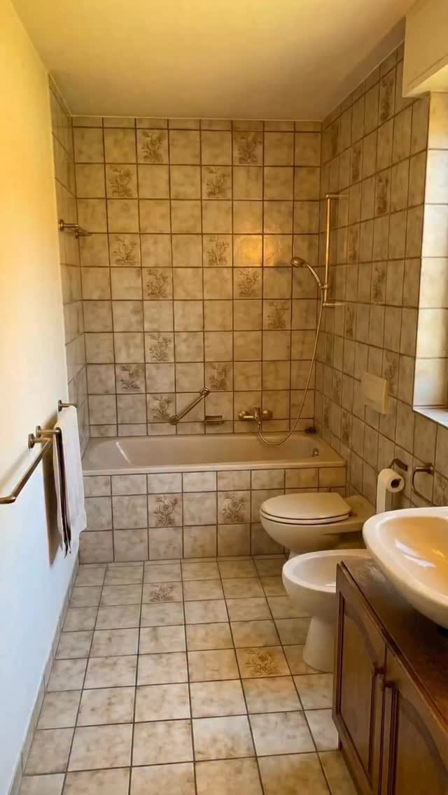 Badezimmer Umwandlung!, Motiv: Nordsee V1 & Holz V7, Material: Alu 3mm Nano-Protect glänzend, @dedeco_wandgestaltung , www.dedeco-shop.de, Was findest du die Umwandlung? | Dedeco