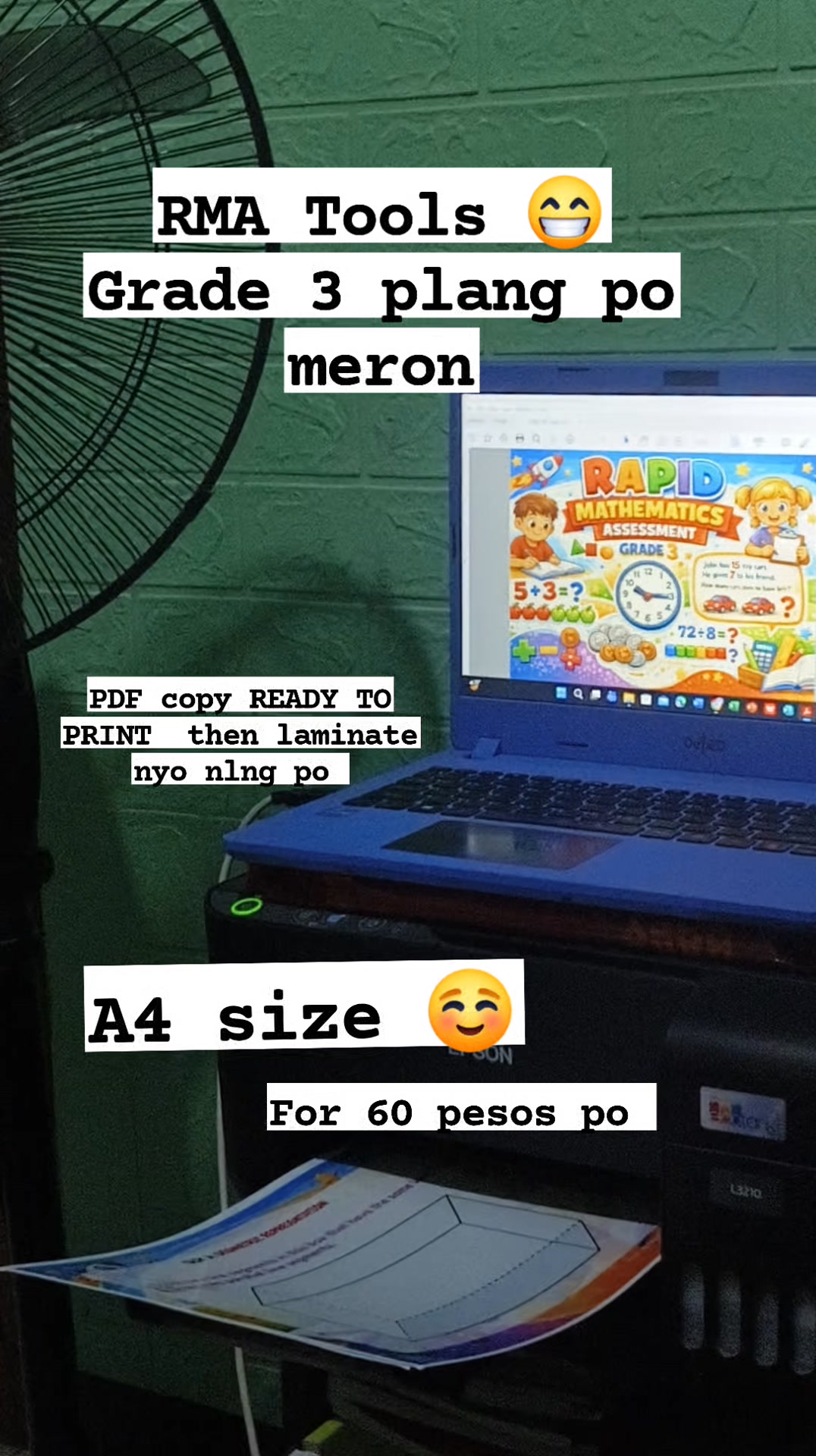 RMA GRADE 3 #redistructionalmaterials #teacherroxane | RED ...