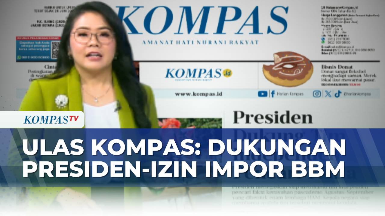 JAKARTA, KOMPAS.TV - Berikut highlight Ulasan Harian Kompas per Sabtu ...
