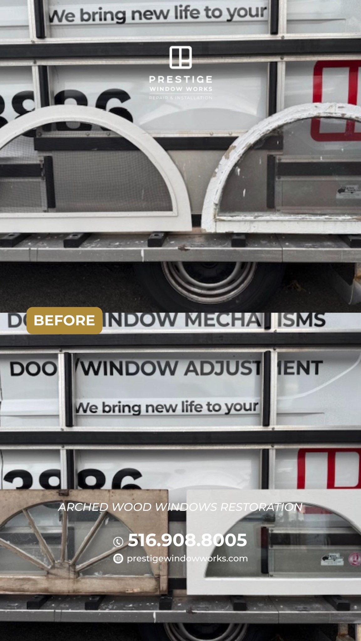 Wood Window Restoration in Bronxville, NY — A Second Life for These ...