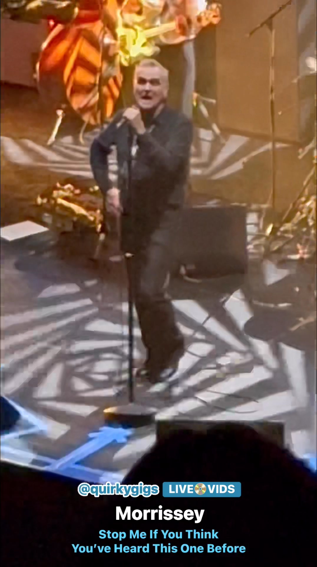 Recorded on this day in 1997, Morrissey performs 