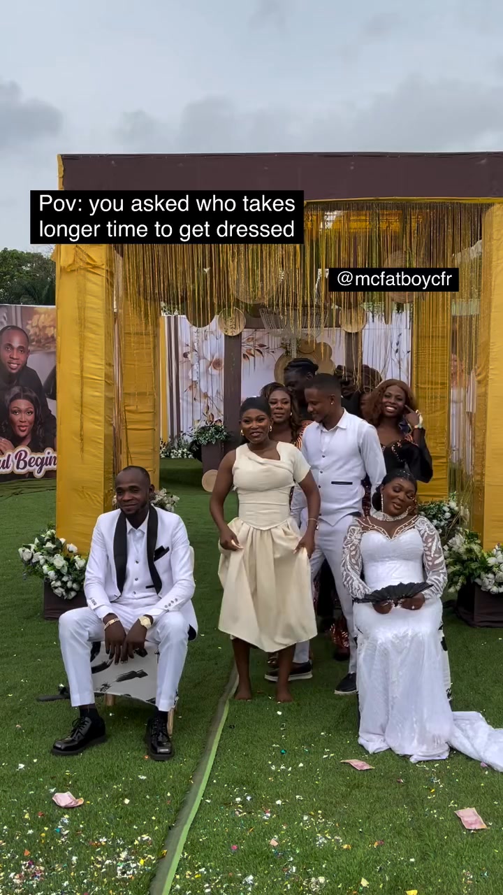 Women and time sha 😂😂 📹 credit:@ McFatboycfr 🌹 🌸 (Via Instagram) # ...