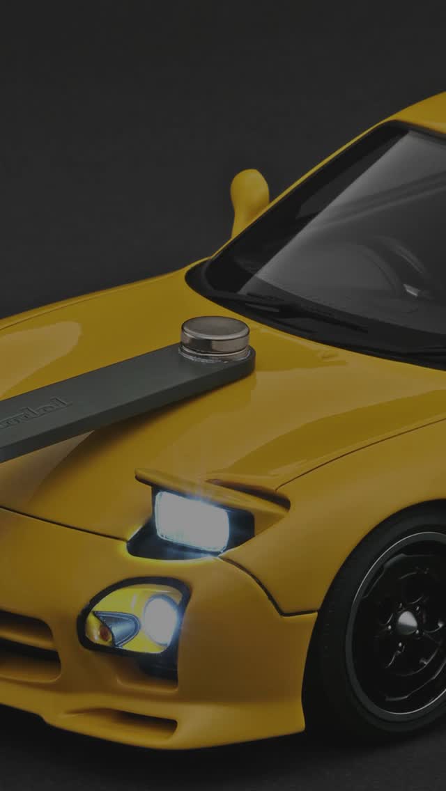 IG-MODEL 1/18 scale INITIAL D Mazda RX-7 Mazda Speed A-spec(FD3S