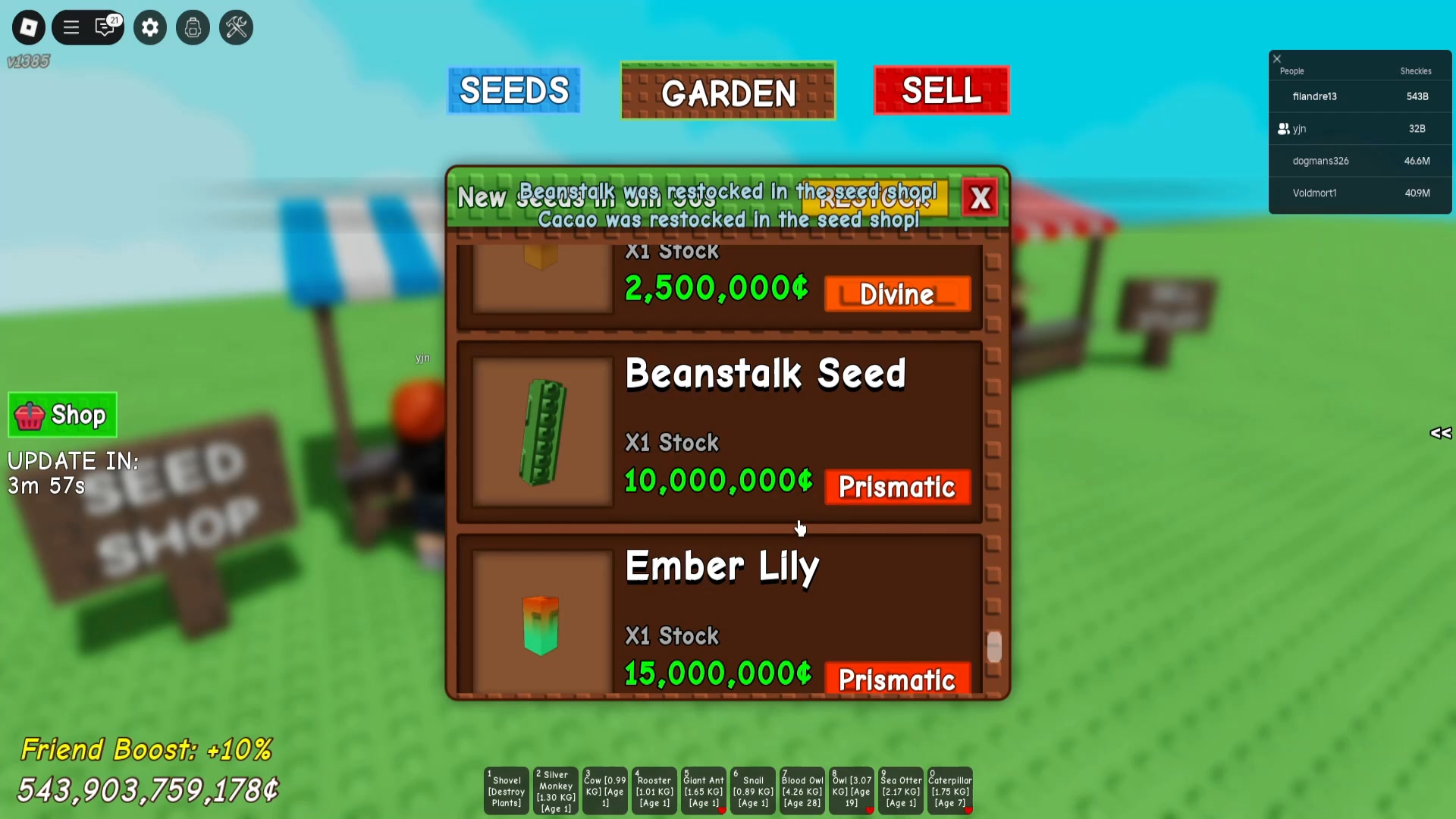 Summer Update Ng GROW A GARDEN #roblox #filandreyt #fbreels | FilAndre ...
