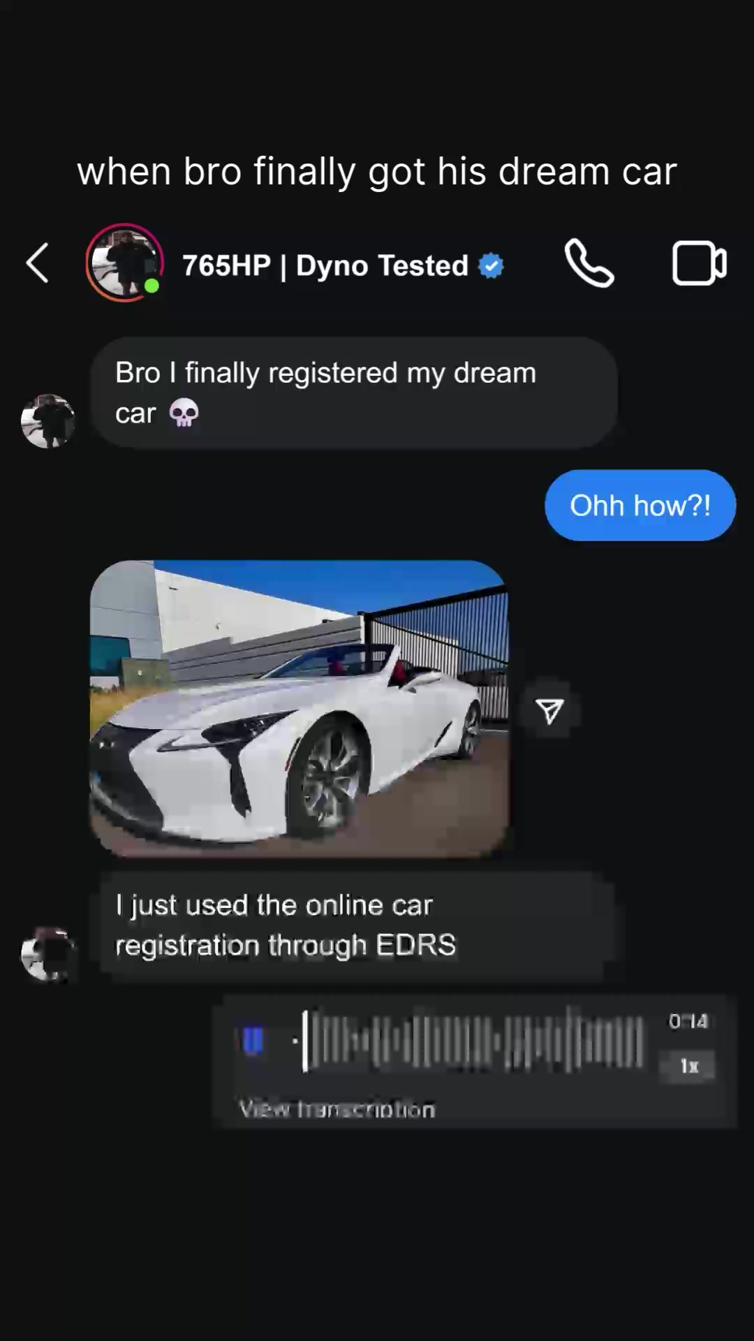 Tag your friend who just got their 