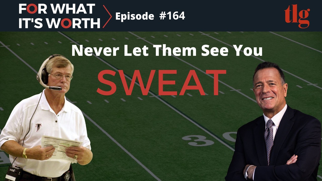 Never let them see you sweat. This was the slogan for a campaign 