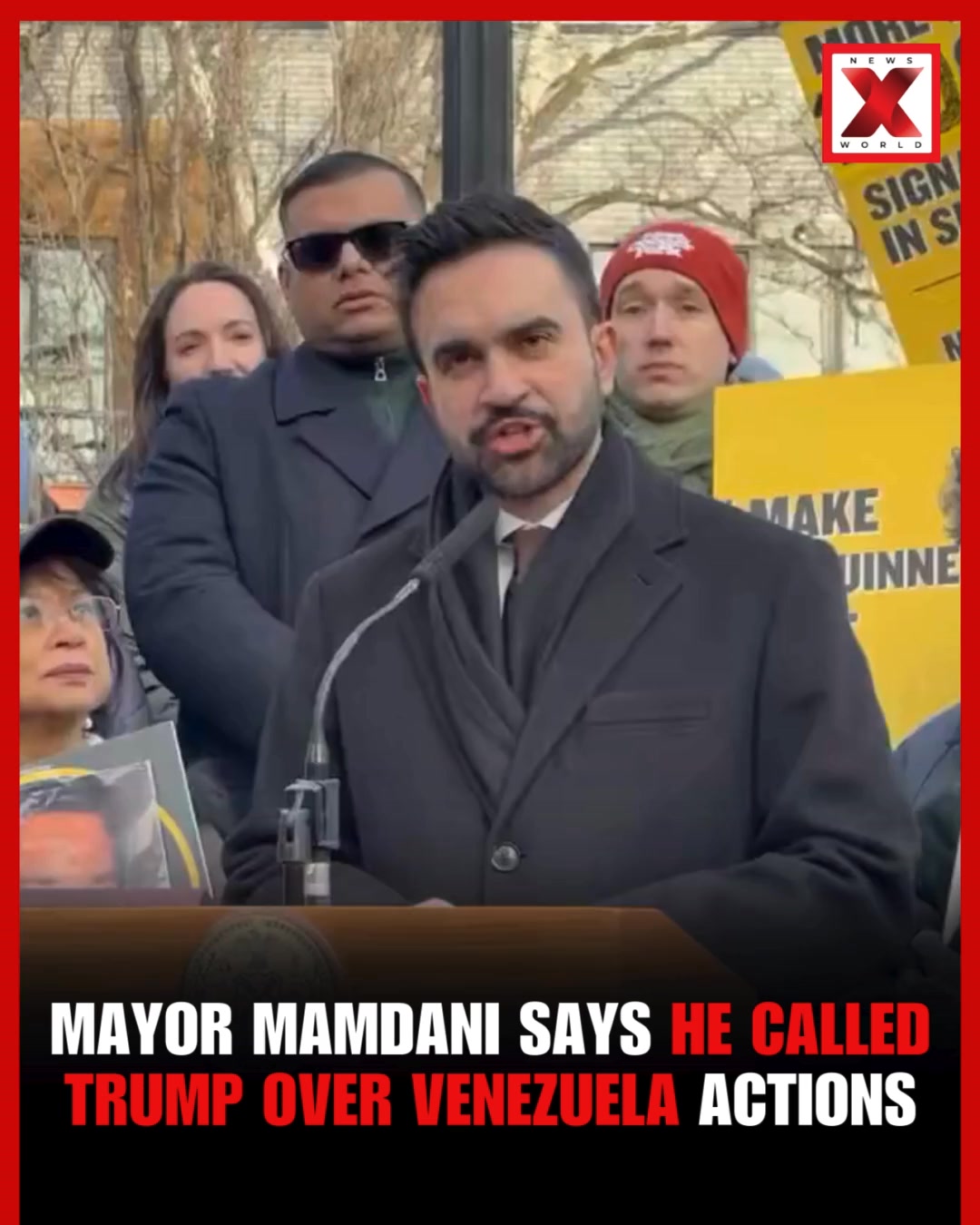 New York City Mayor Zohran Mamdani said he spoke with President Donald ...