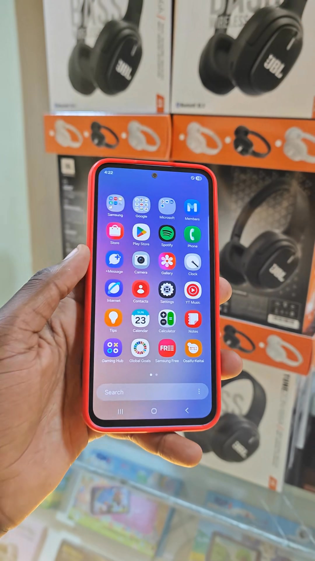 Finally 😊😊 Device : Galaxy A54 5G (Docomo) Model : SC-53D 🥰