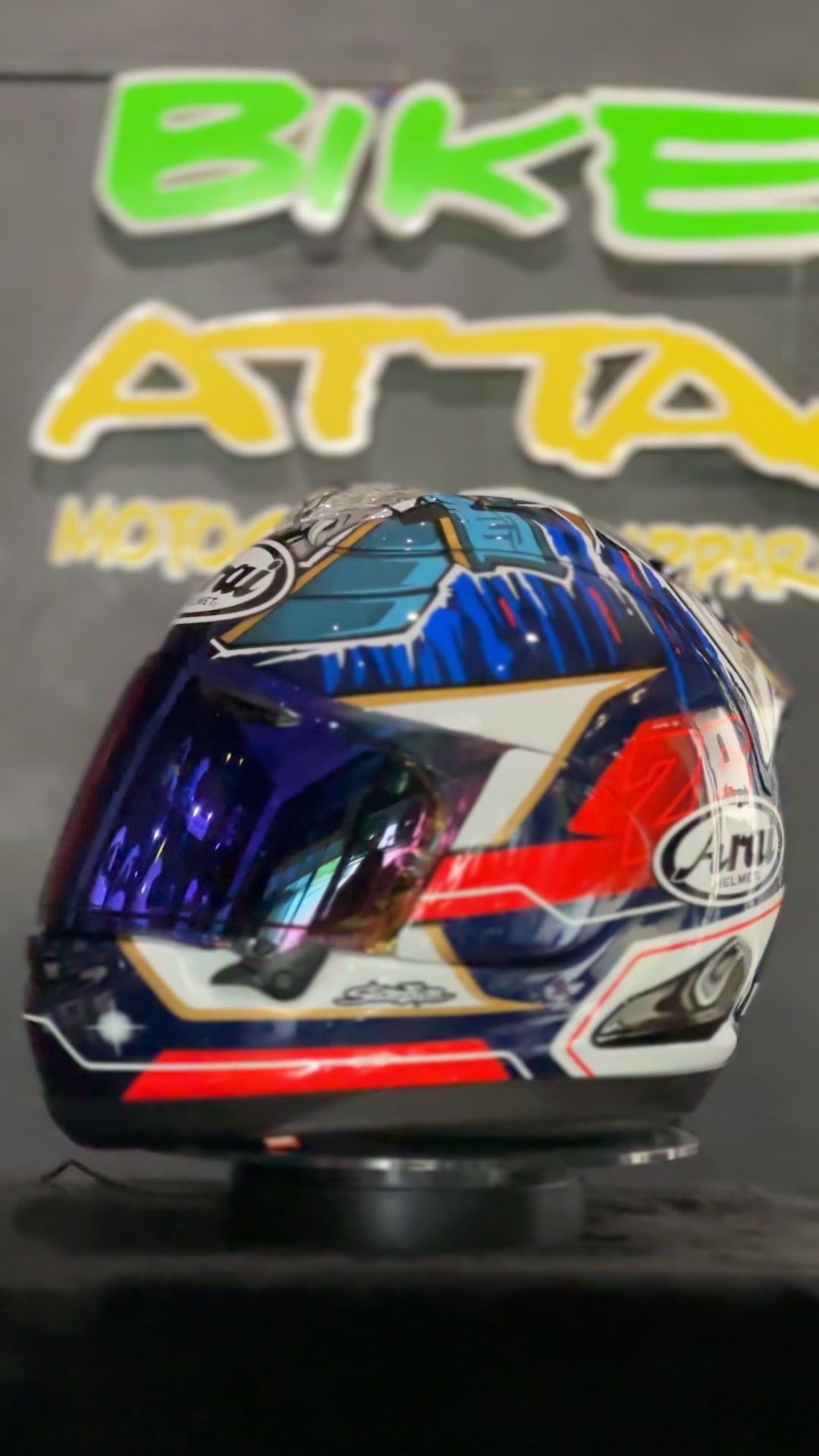 ARAI SZ-RAM3 UPTOWN GLASS BLUE | JPMY Trading