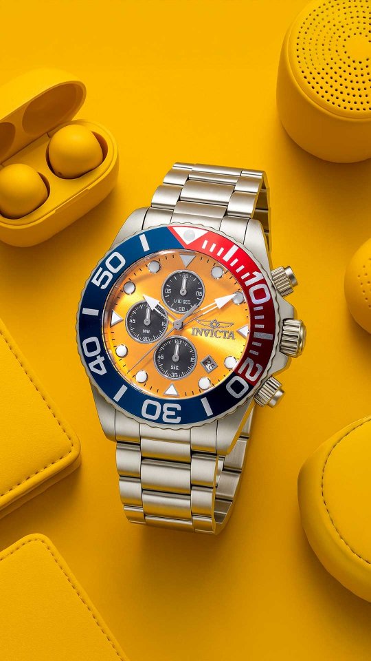 🌊 INVICTA GRAND DIVER 48585 🌊 Dive deep. Stand bold. This 52 mm