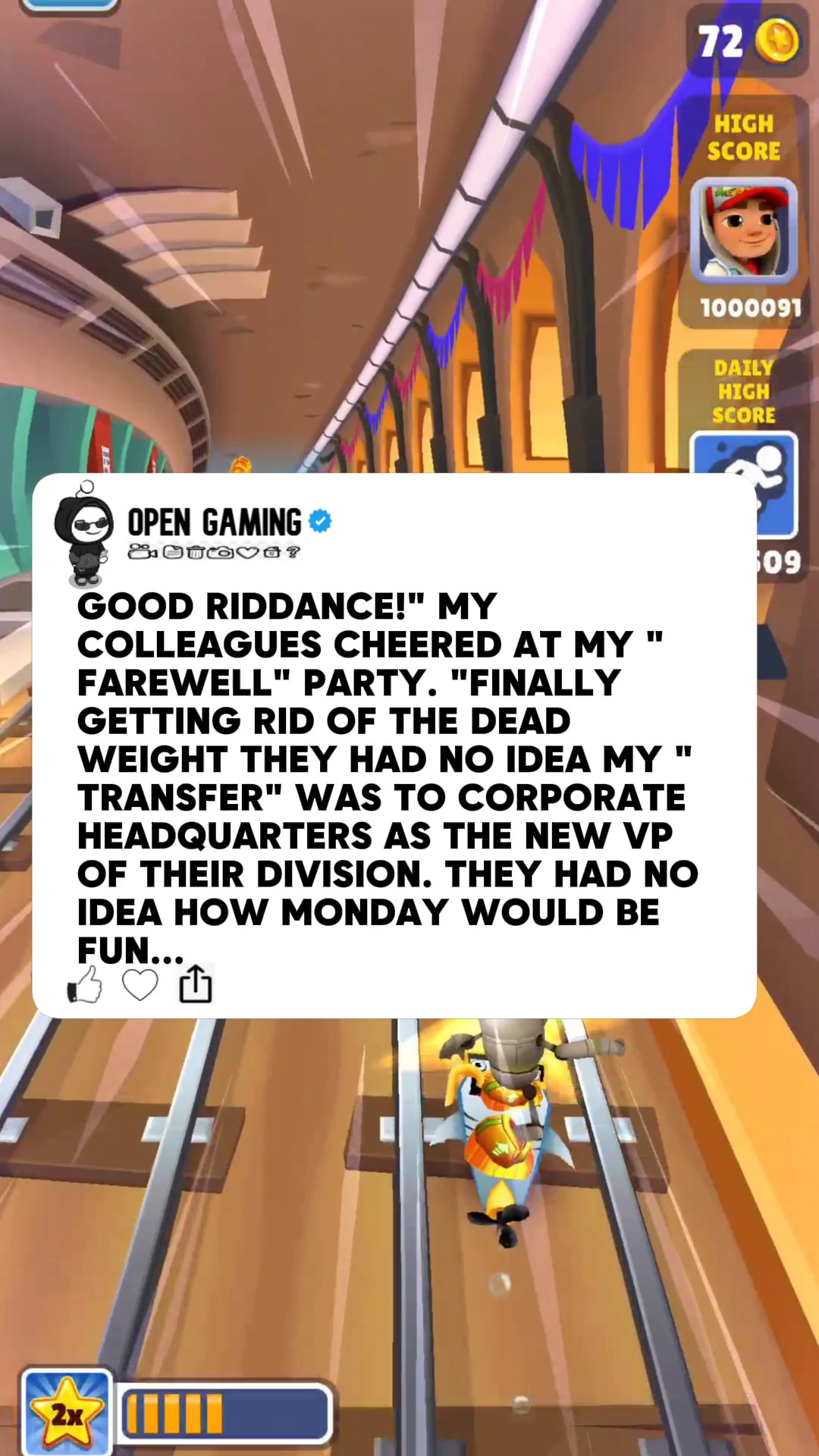 GOOD RIDDANCE!