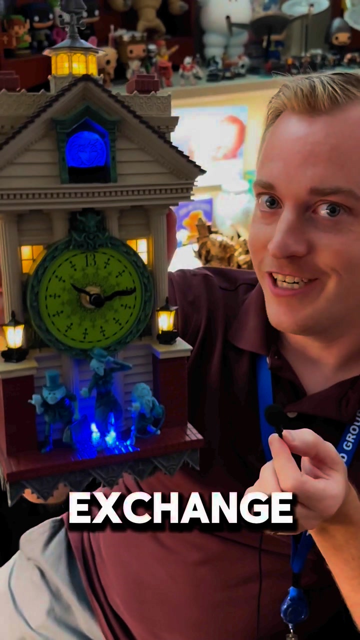 Look alive. Artist Blake is showing off our new Disney The Haunted