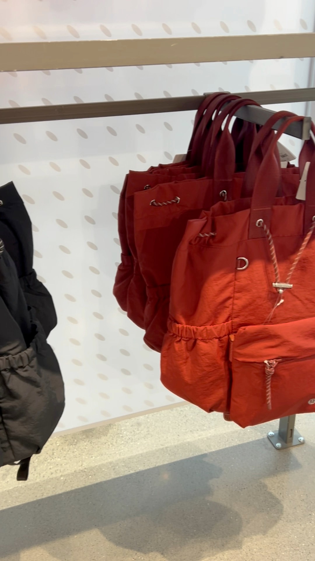 lululemon crimson backpack Divjot “Crimson Core Pack – Classic Maroon School Backpack” Designed for new parents to be Lululemon Athletica Red Backpack with