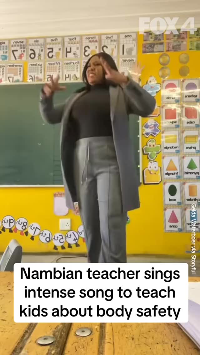 A Namibian teacher’s aggressively sung tune about body safety went ...