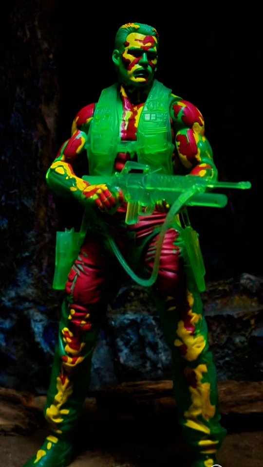 DUTCH THERMAL VISION, PREDATOR, FIGURA DE 7 PULGADAS, NUEVA
