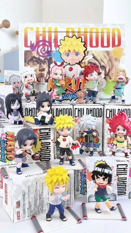 Unbox Set Blind Box Naruto Shippuden Childhood - POPMart #arttoys