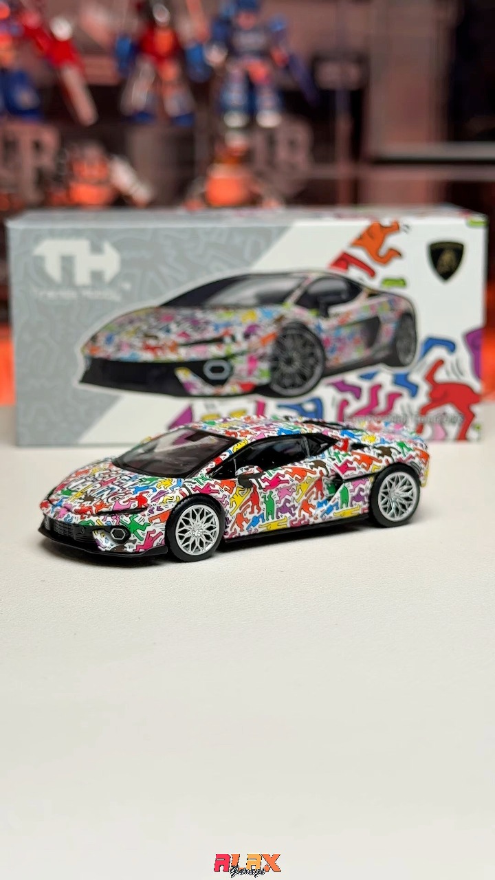 Trends Hobby Lamborghini Temerario x Keith Haring Limited Edition