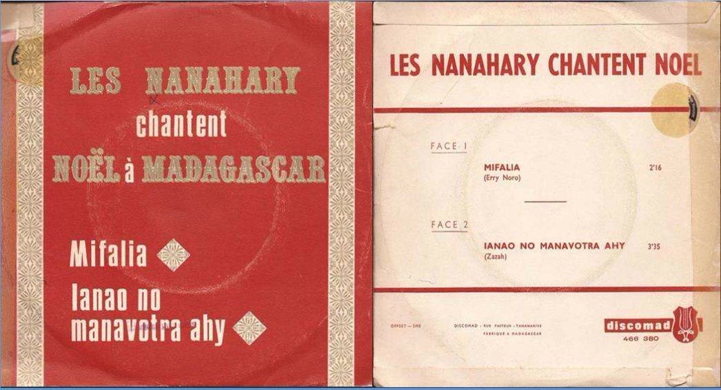 MIFALIA---NY NANAHARY---1972 (audio vinyl 45t) Album : 