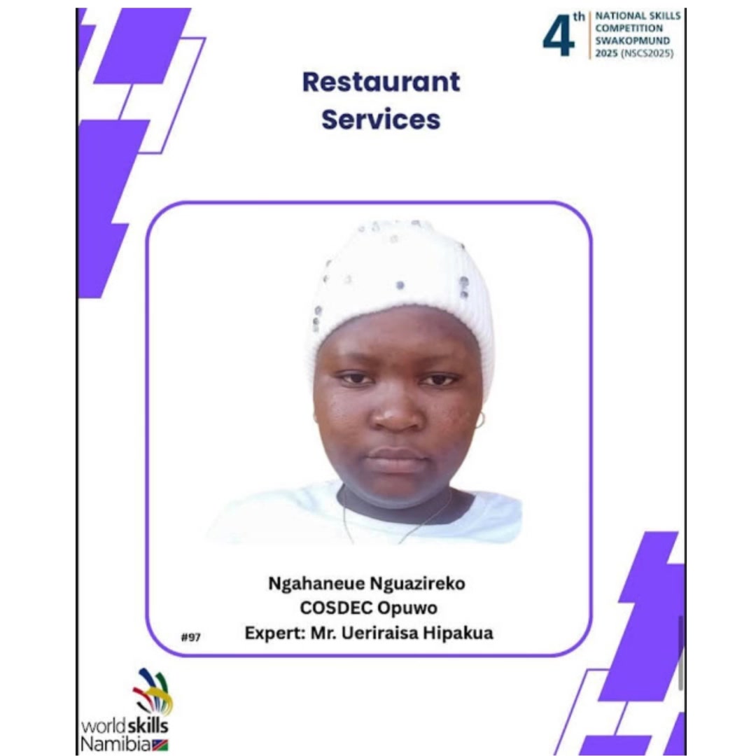 🥳The 4th National Skills Competition Swakopmund 2025 is upon us🥳 We are ...
