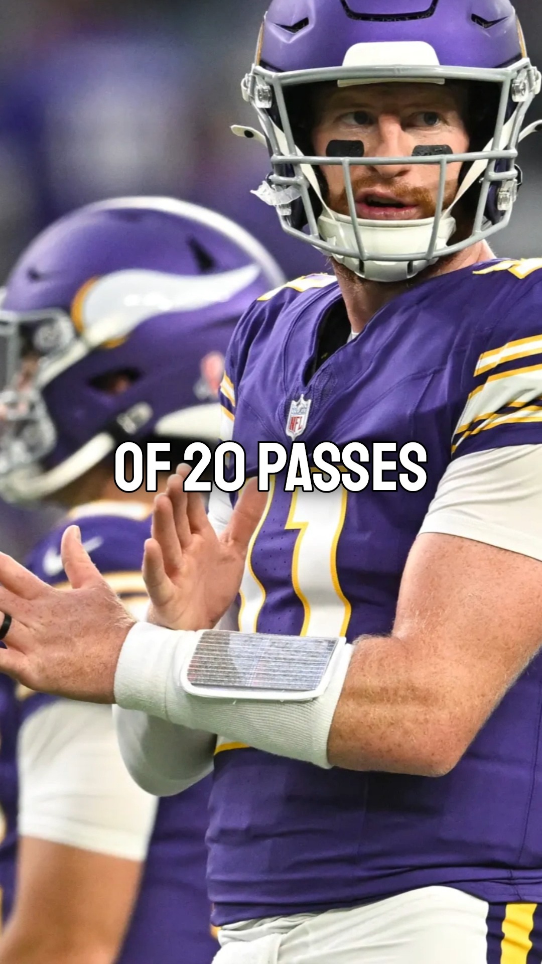 Carson Wentz exits; Max Brosmer steps up as Vikings face Bengals! 🏈🔥 # ...