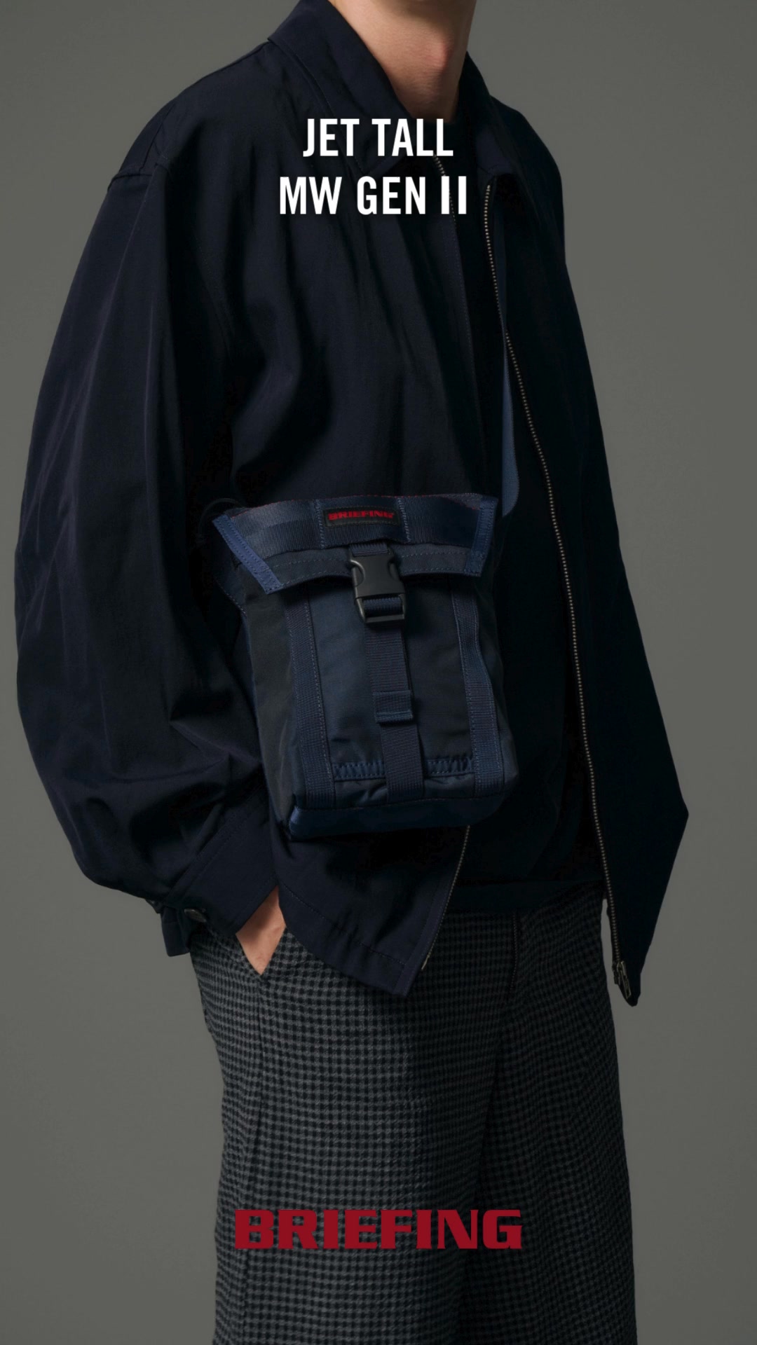 Smart storage, sleek design. The JET TALL MW GENⅡ Shoulder Bag 