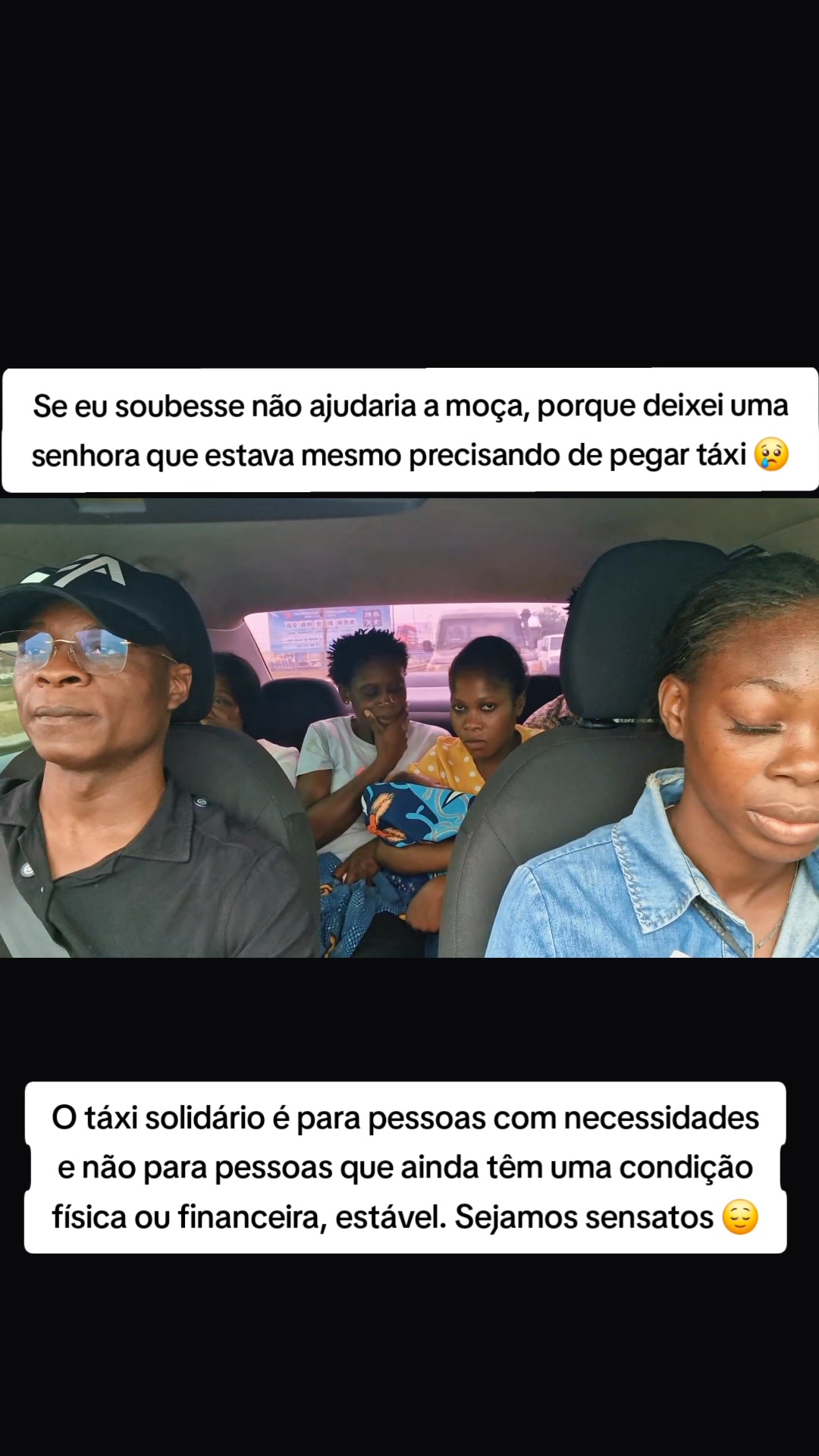 É triste, mas acontece muitas vezes que, eu acabo ajudando pessoas que ...