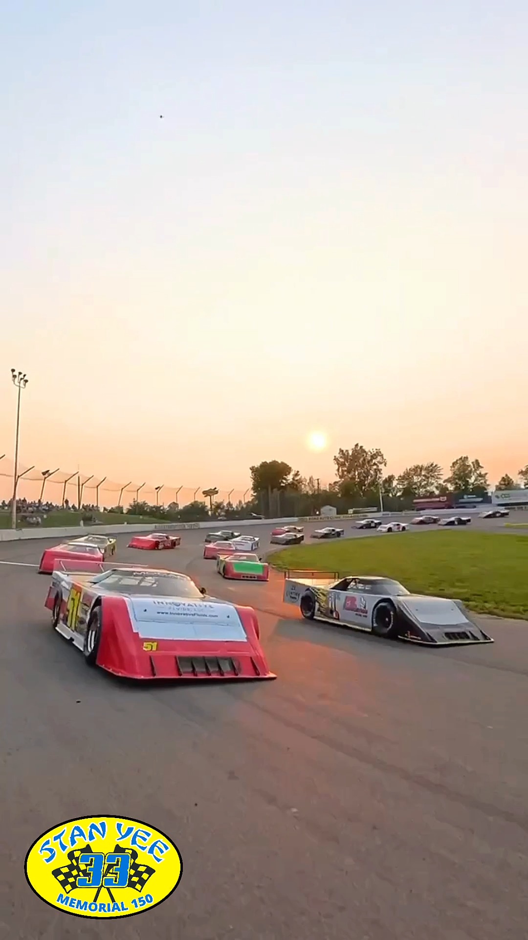 100% Real: Watch this unbelieveable angle of the parade laps for the ...