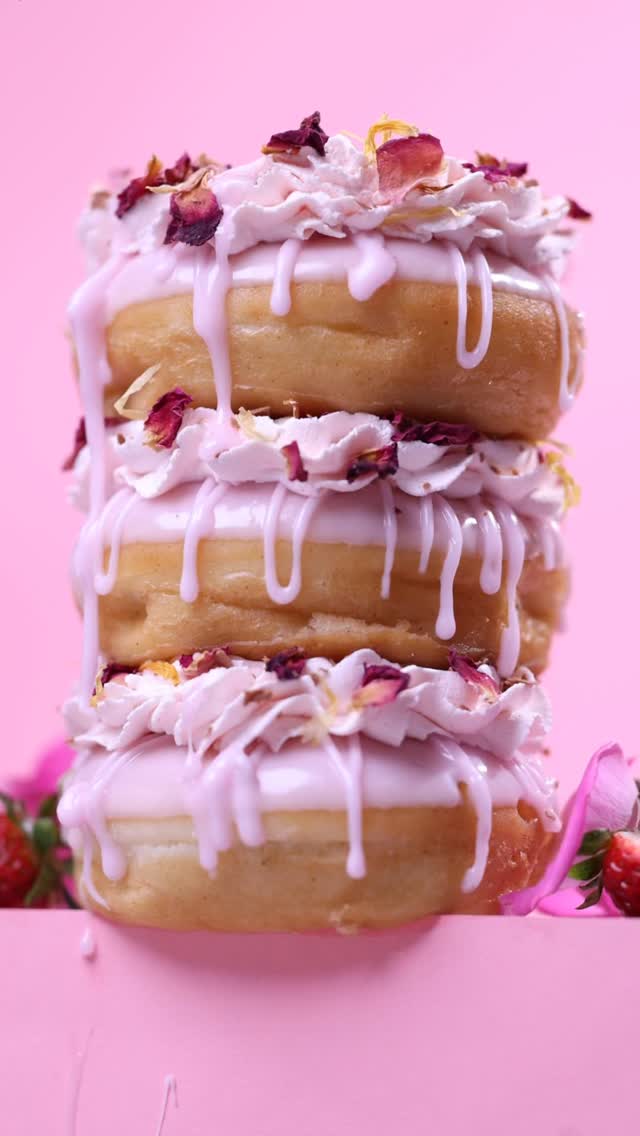 Meet our NEW Strawberry Rose, dipped and drizzled in strawberries ...