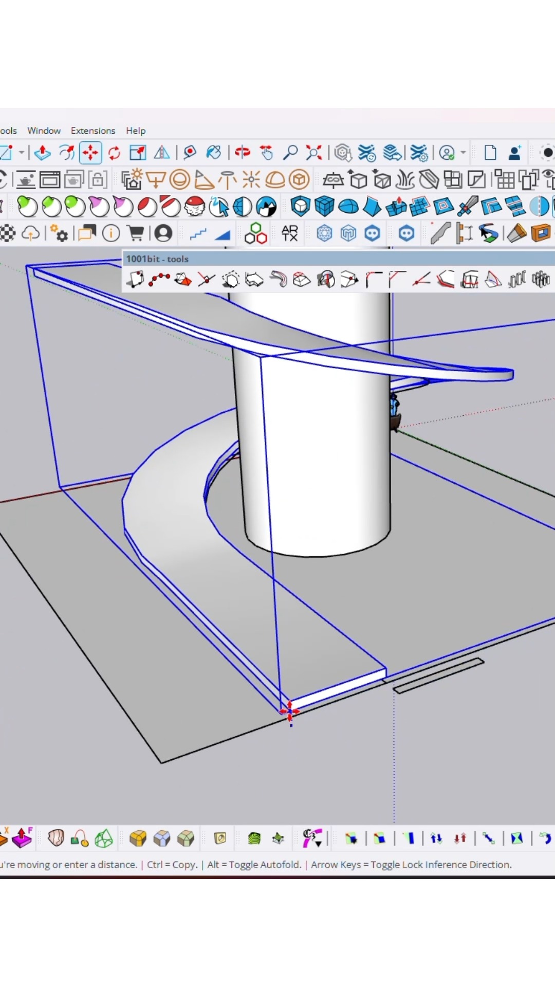 how to create a complex ramp in sketchup sketchup quick tips sketchup ...