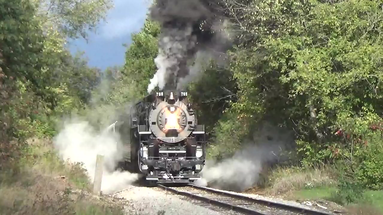 Nickel Plate 765 @ Emory Gap Tn in 1982
