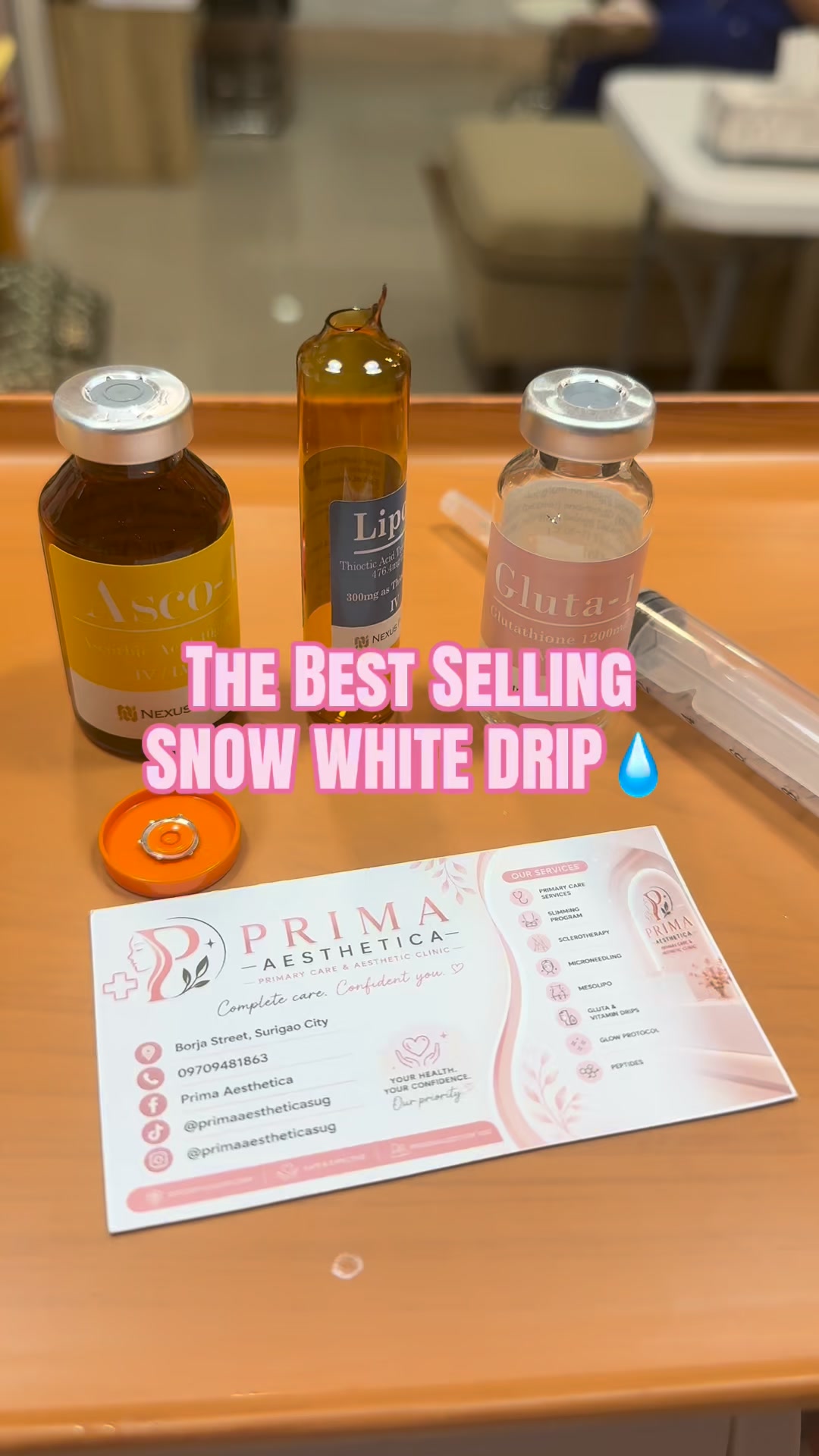 Introducing 𝗚𝗹𝘂𝘁𝗮 𝗗𝗿𝗶𝗽 𝗦𝗻𝗼𝘄 𝗪𝗵𝗶𝘁𝗲, your go-to IV treatment for radiant, even-toned, and glowing skin from within! Packed with powerful 𝗴𝗹𝘂𝘁𝗮𝘁𝗵𝗶𝗼𝗻𝗲, 𝘃𝗶𝘁𝗮𝗺𝗶 | YSJ Skin Care Aesthetics