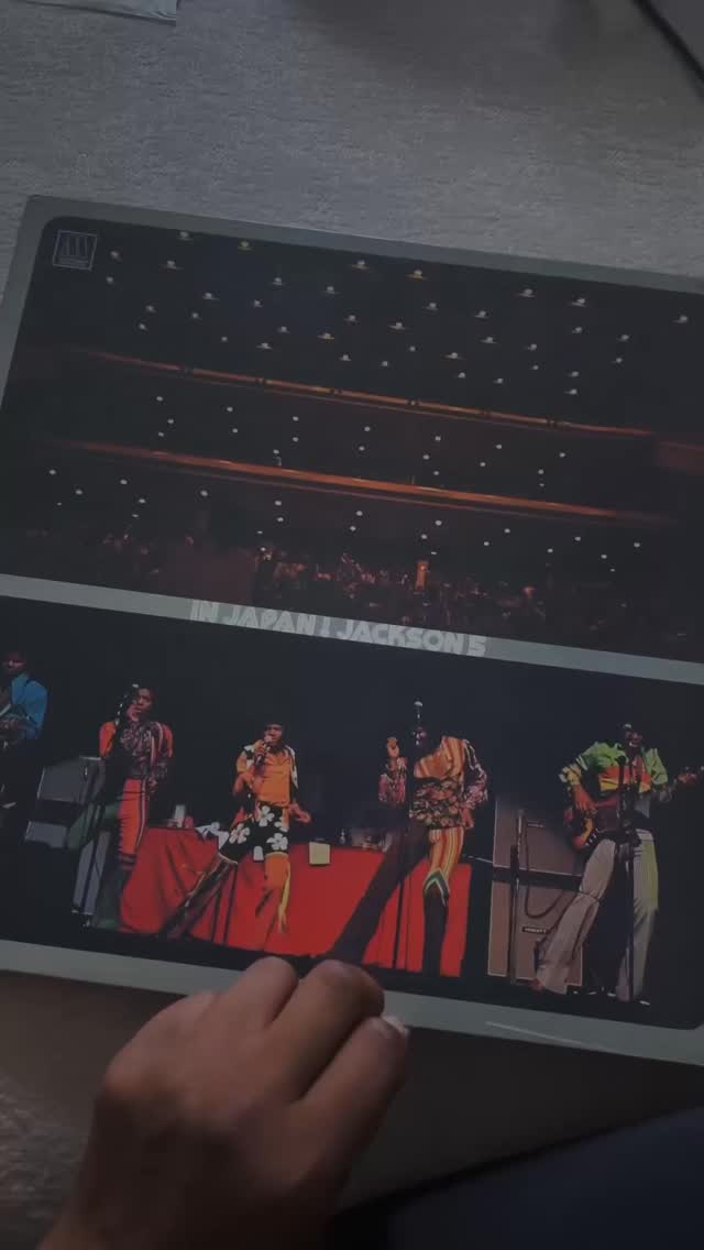 the Jackson Five • Live In Japan 1973 . Original pressing!!! I