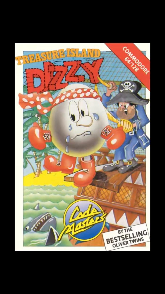 Classic C64 game Treasure Island memories