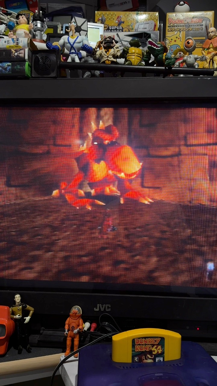 Back at it with Donkey Kong 64! Took down the second boss, but man, the ...