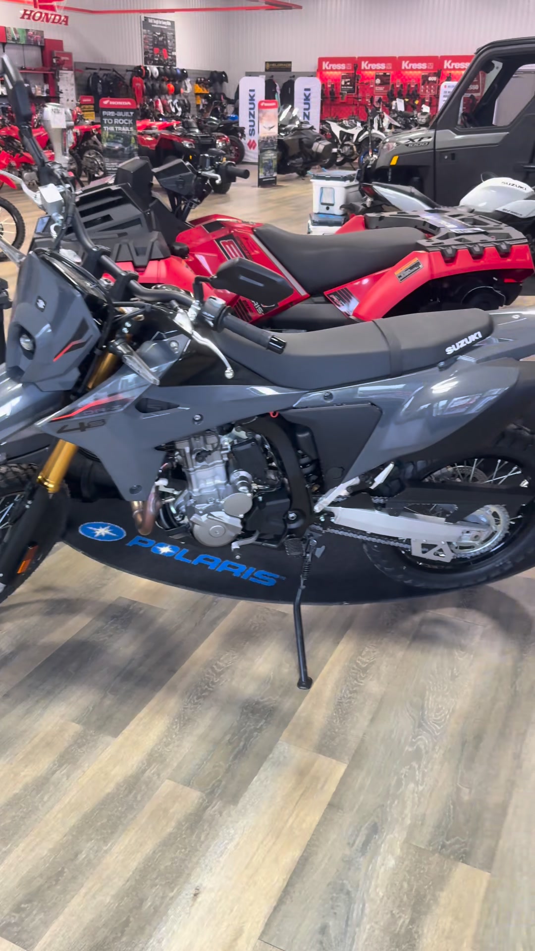 Design your DR-Z! Pick up a 2026 Suzuki DR-Z4S and customize it