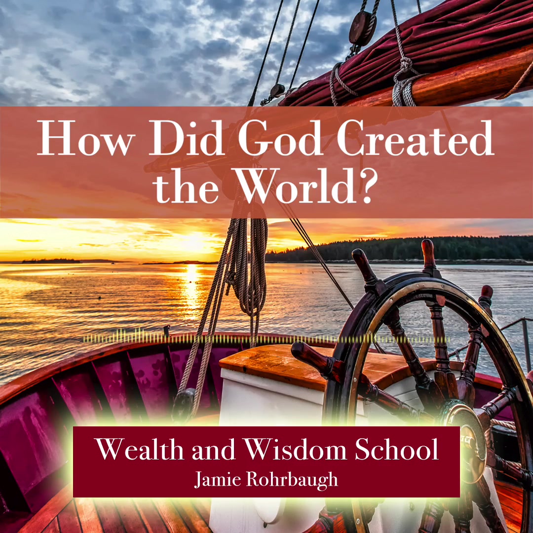 How did God create the world?? Listen to this short and inspiring word ...