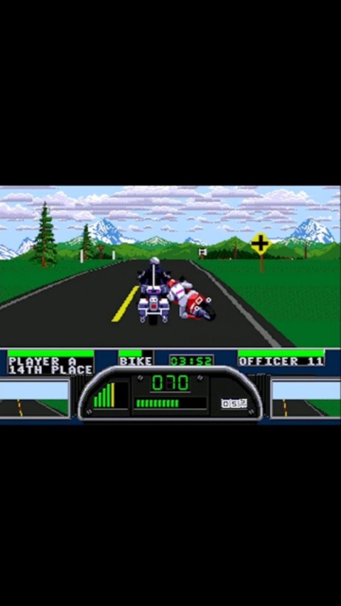 Harassing cops all the way to the finish line . . . . . . . . # ...