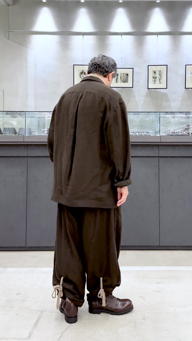 メンズ DEVOA Layerd Pants Stretch Dryskin