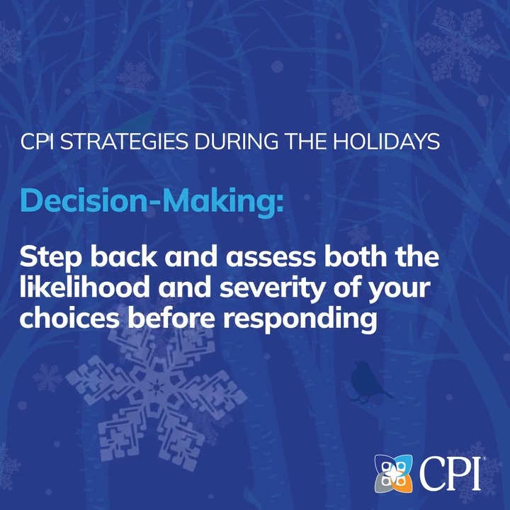 CPI training uses a powerful tool called the Decision-Making Matrix℠ to ...
