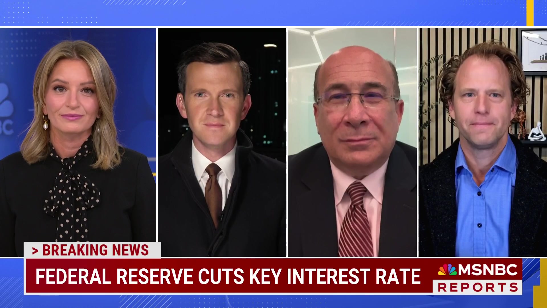 BREAKING: Fed cuts key interest rate for second time this year | MS NOW ...