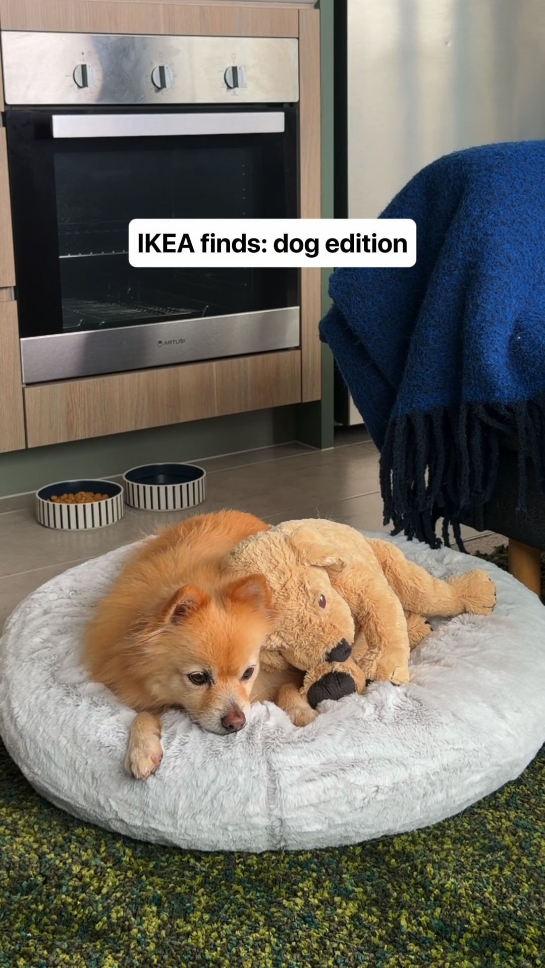 レア・廃盤】IKEA PS 2014 ラグ 120×180cm ウール100% レア・廃盤