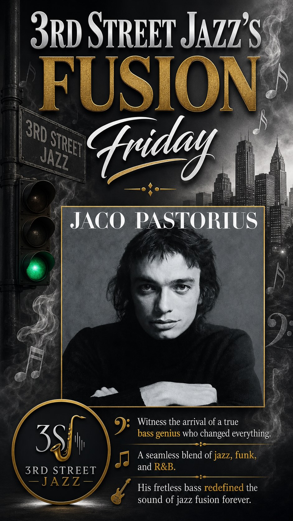 Jaco Pastorius “Jaco Pastorius” Witness the arrival of a true bass