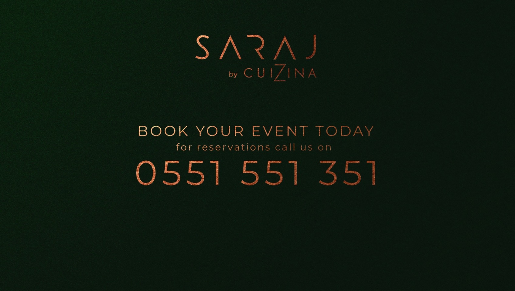 Saraj Venue - قاعة سراج | Riyadh