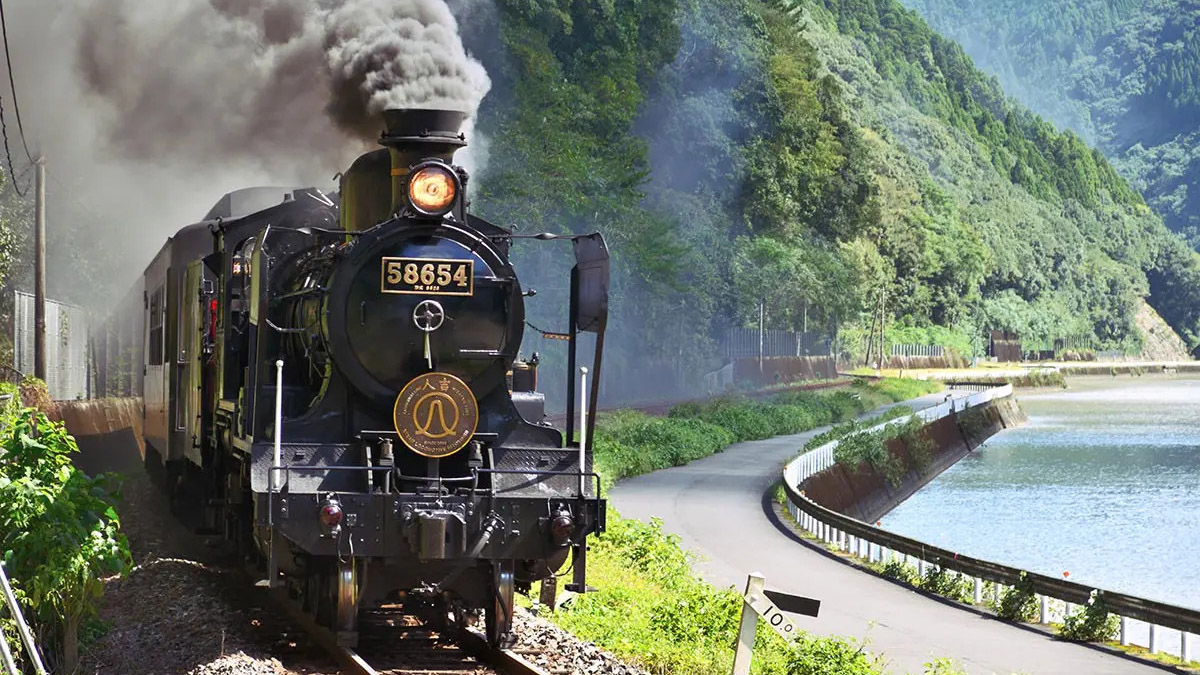Goodbye, over 100 years old ste locomotive 58654 that has been
